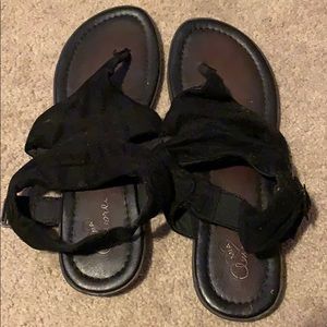 Black sandals